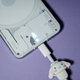 A photo of the battery meter on the Nothing Phone
